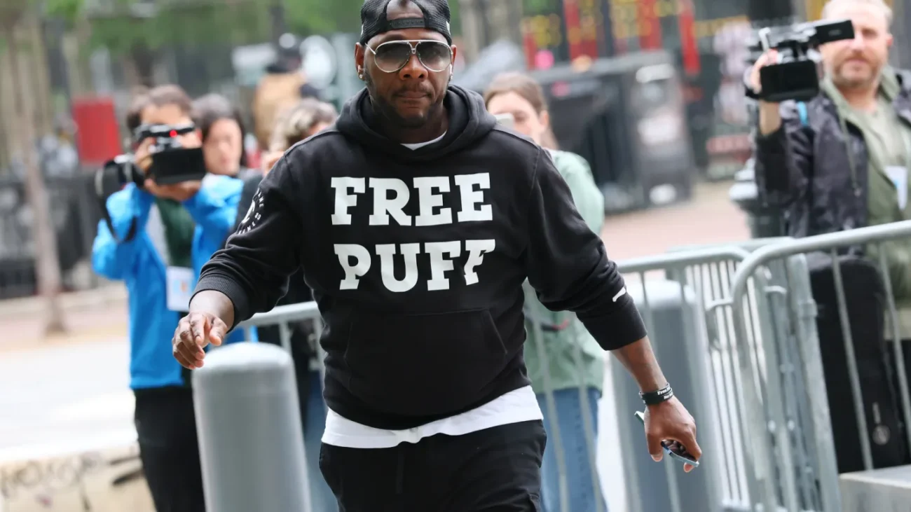 “Free Puff” T-Shirts Outside of Sean “Diddy” Combs Trial May Be Part of a Paid Protest