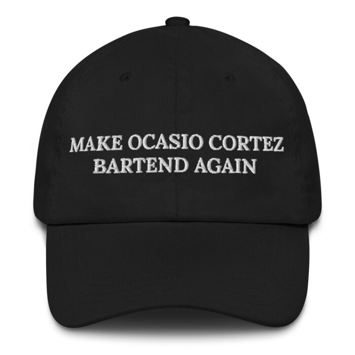 MAGA Make Ocasio-Cortez Bartend Again cap