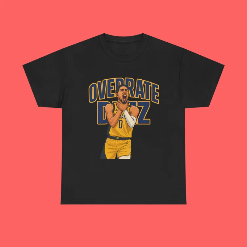 Haliburton Choke Overrate Deez Shirt
