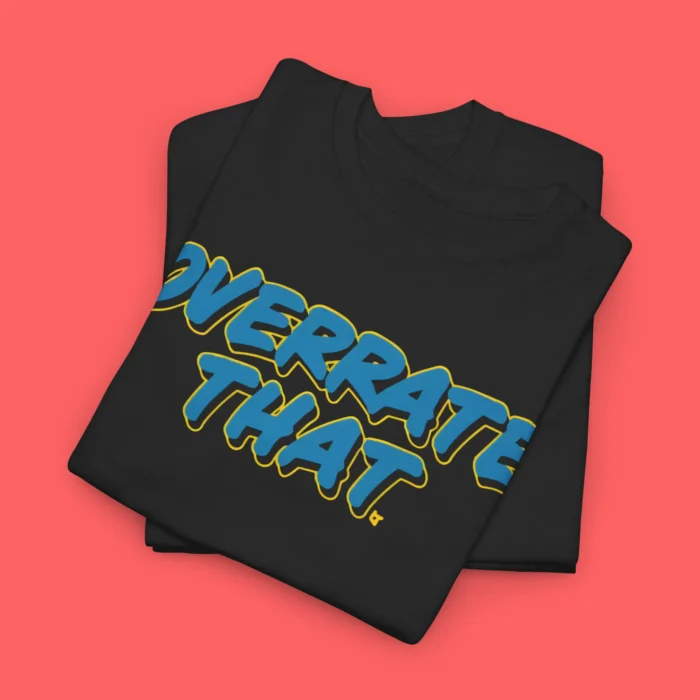 Pat Mcafee Wearing Overrate That Tee