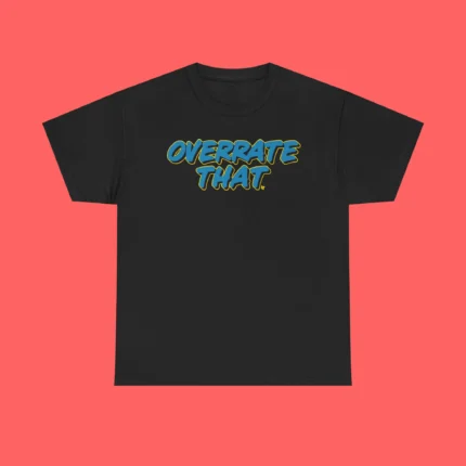 Pat Mcafee Wearing Overrate That Shirt